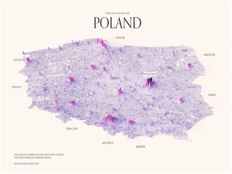 Population Density Maps By Terence Fosstodon THEINSPIRATION