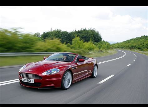 2010 Aston Martin DBS Volante Front Left Quarter View Car HD