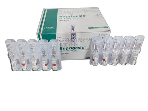 Buprenorphine Hydrochloride Buprigesic Injection At Rs 110 Vial