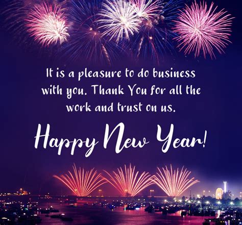 Business New Year Wishes For Customers, Clients & Partner