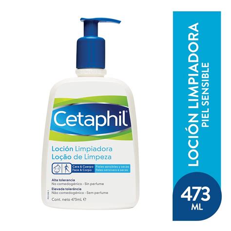 CETAPHIL LOCIÓN LIMPIADORA PARA PIEL SENSIBLE x 473 Farmacia del Siglo