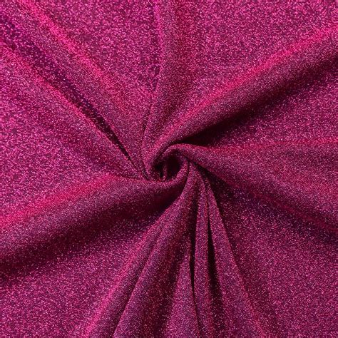 Tissu Paillet Stretch Fuchsia Tissus Price