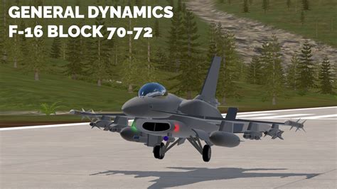 Simpleplanes General Dynamics F 16 Block 70 72