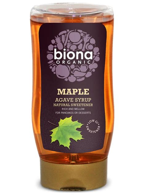 Maple Agave Syrup Organic G Biona Healthy Supplies