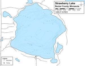 Strawberry Lake Minnesota Lake Fishing Travel Info