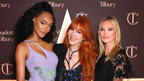 Kate Moss And Jourdan Dunn Lead The Glamour At Charlotte Tilburys