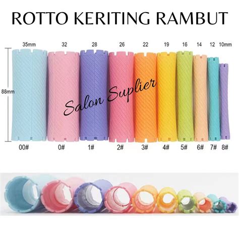 Jual Bisa Cod Rotto Keriting Rambut Warna Random Harga Per Bungkus