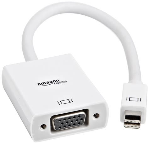 Amazon Basics Mini Displayport Thunderbolt To Vga Adapter Buy Online