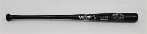 Lot Detail Torii Hunter Minnesota Twins Game Used Autographed Bat