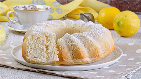 Gâteau aux blancs d œufs et au citron