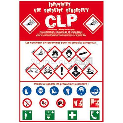 Panneau De Signalisation Identifiez Vos Produits Dangereux