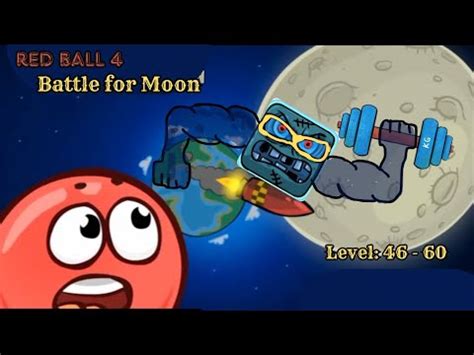 Red Ball Battle For Moon Level Full Android Ios