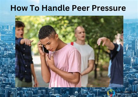 How To Handle Peer Pressure