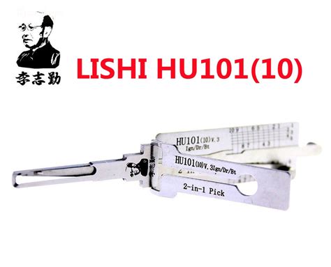 LISHI HU101 2-in-1 Auto Pick and Decoder,Original LISHI Tools