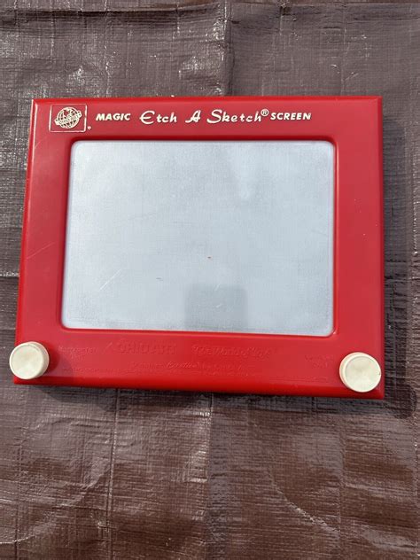 Vintage Etch A Sketch Magic Screen No505 Ohio Art The World Of Toys Ebay