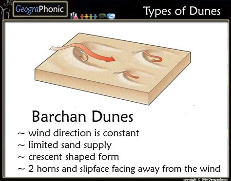 Barchan Dunes: 6 Types of Sand Dunes