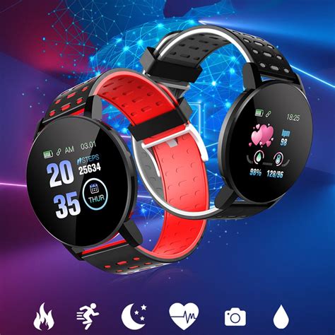 Smart Horloge Armband Fitness Tracker Bloeddrukmet Grandado