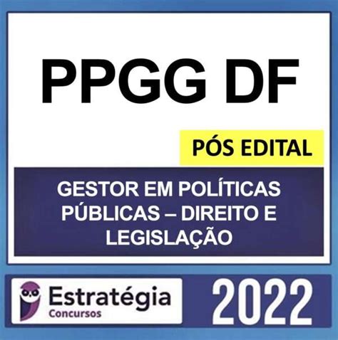 RATEIO PPGG DF PÓS EDITAL GESTOR EM POLÍTICAS PÚBLICAS DIREITO