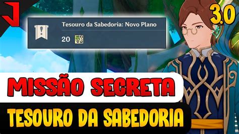 Miss O Secreta Tesouro Da Sabedoria Novo Plano Sumeru Genshin