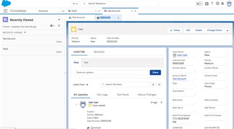 Introducing The Lightning Console Learning Salesforce Lightning