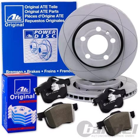 Ate Powerdisc Bremsscheiben Bel Ge Vorne F R Vw Golf Gti Polo G