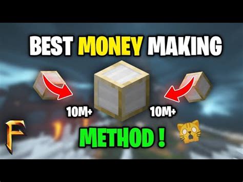 Best Money Making Method For Beginners Fakepixel Skyblock Best