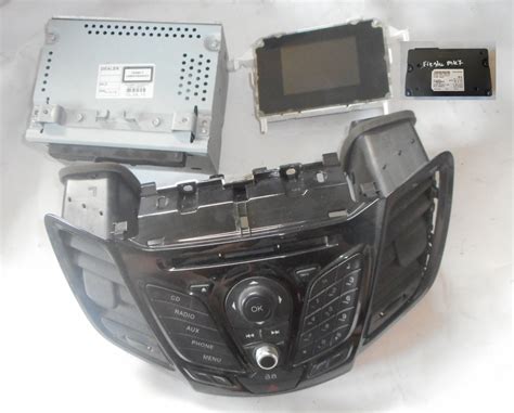 FORD FIESTA MK7 RADIO CD PANEL WYŚWIETLACZ MODUŁ 12488792593