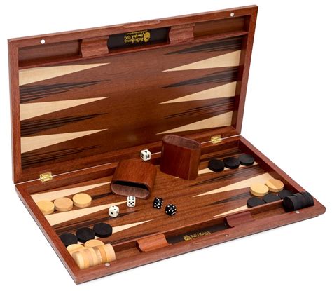 Deluxe Wooden Backgammon