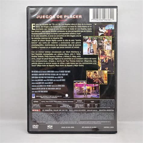 Boogie Nights Juegos De Placer DVD Paul Thomas Anderson Mark Wahlberg