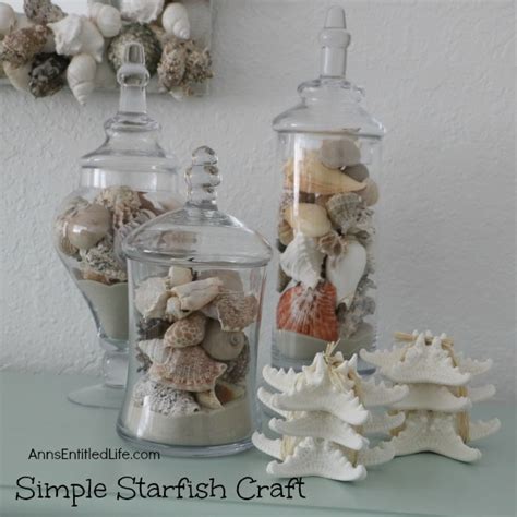 Simple Starfish Craft | Ann's Entitled Life