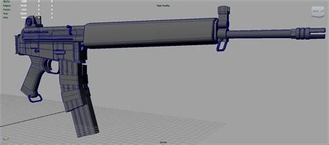 Armalite AR-18 WIP — polycount