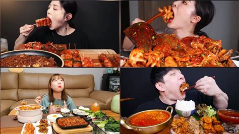 Mukbang Asmr Satisfying Mukbangers Loves Eating Spicy Food