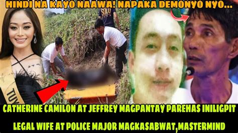 Catherine Camilon At Jeffrey Magpantay PAREHAS INILIGPIT Ni Police