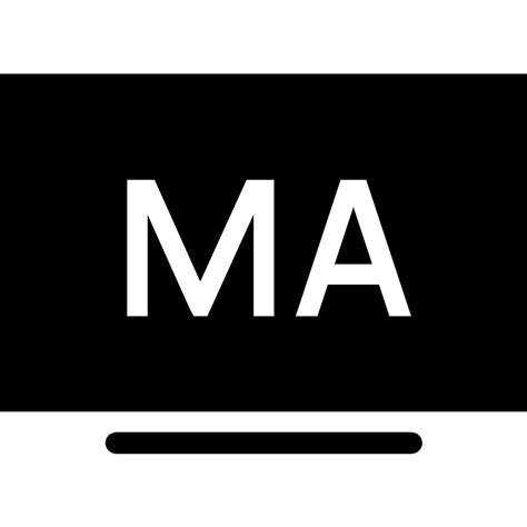 Tv Ma Vector SVG Icon - SVG Repo