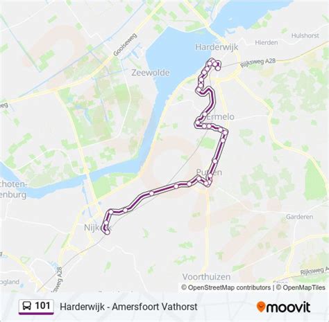 101 Route Schedules Stops And Maps Nijkerk Updated