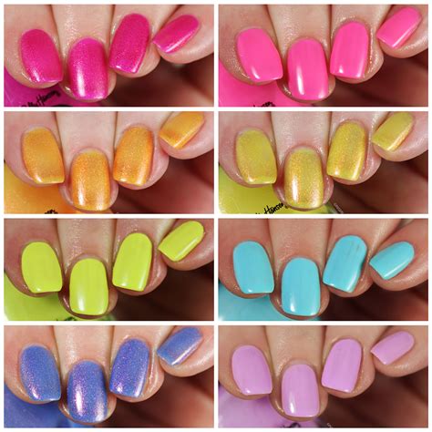 Sally Hansen Miracle Gel Totally 90s Collection Swatches Review