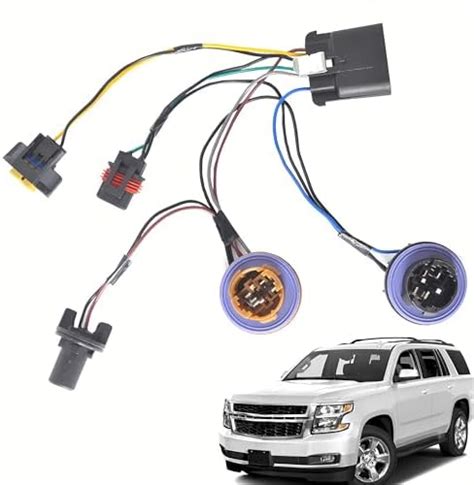 Headlight Wiring Harness 15950809 Compatible With Chevy Tahoe Suburban Avalanche