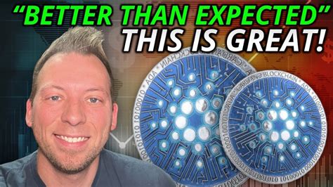 Cardano Ada Better Than Expected This Is Great Youtube