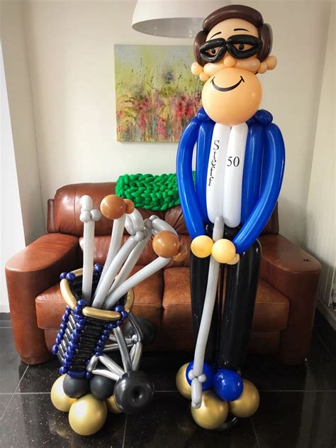 Golfer Balloon Balloons Golf Party Decorations Balloon Decorations