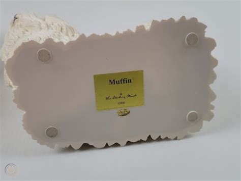 Danbury Mint Christmas Maltese Figure Sculpture Rare Santa Dog And