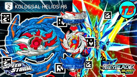 Kolossal Helios H Game Play Other Qr Codes Beyblade Burst Surge