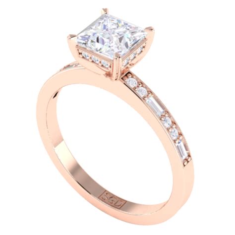 Princess Cut Diamond Ring