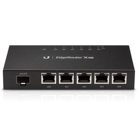 5 Port SFP 880MHz 20W POE Gigabit Wired Router UBNT ER-X-SFP