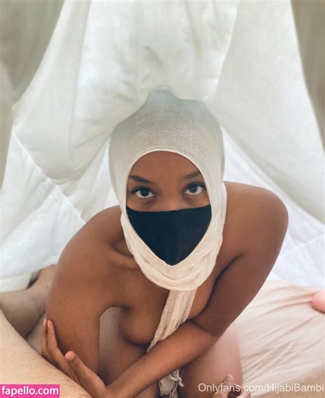 Hijabi Bambi Hijabibambi Nude Leaked Onlyfans Photo Fapello