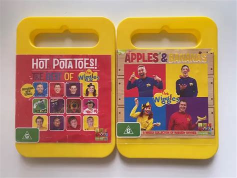 WIGGLES THE Apples And Bananas Hot Potatoes Best Of DVD Region PAL PicClick AU