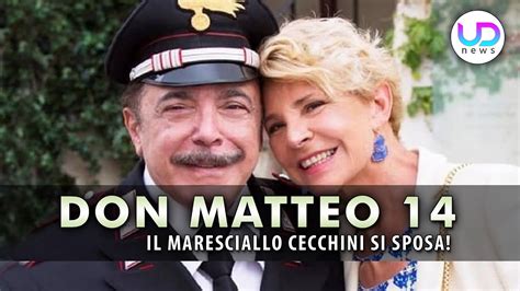 Don Matteo Il Maresciallo Cecchini Si Sposa Youtube