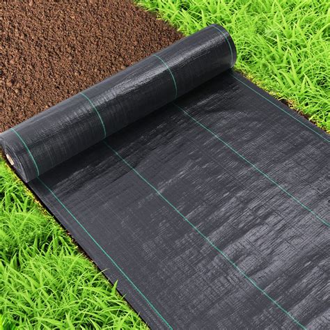 Buy 4ft X100ft Weed Barrier Landscape Fabric 3 2oz Woven Heavy Duty