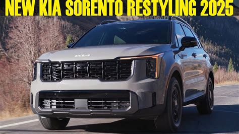 New Kia Sorento Restyling X Pro Full Review Youtube