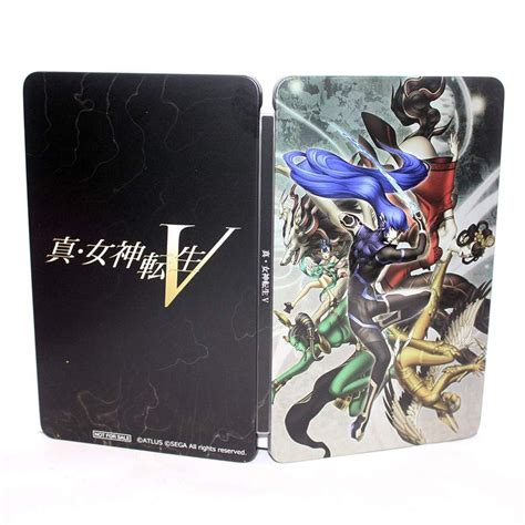 Brand New Official Nintendo Shin Megami Tensei 5 Limited Edition Steelbook Case No Game