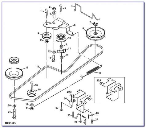 Visualizing The La145 Deck Belt Arrangement